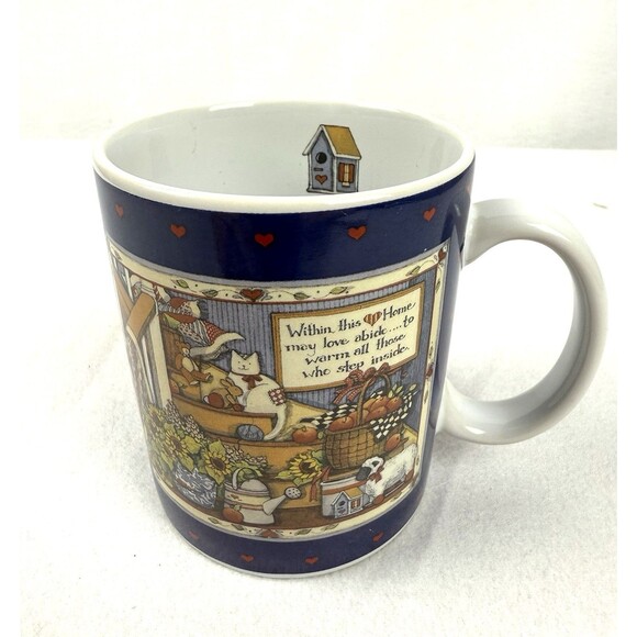 Lang and Wise Collector Mug "Within The House"  Susan Winget 1996 - Picture 2 of 10
